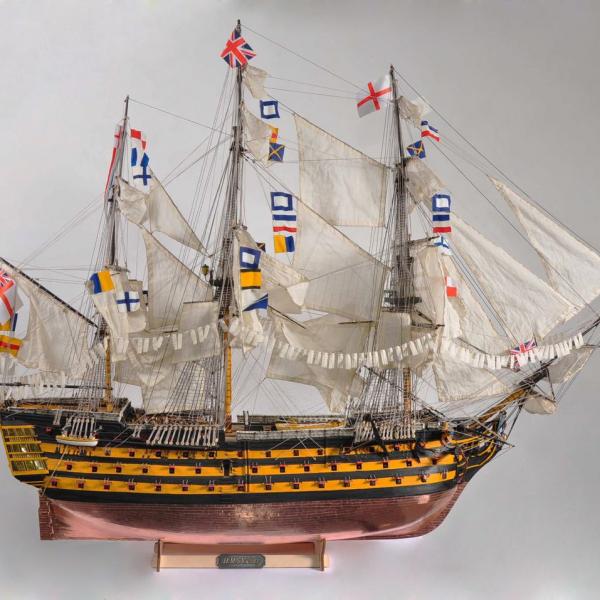 HMS Victory Нельсона, 1765 г. (M 1:84)